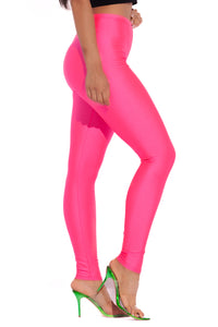 Plus Size Disco Liquid Legging