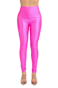 Plus Size Disco Liquid Legging