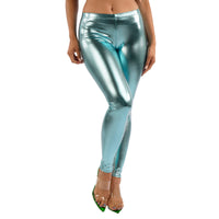 Shiny Metallic Leggings