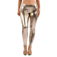 Shiny Metallic Leggings