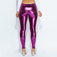 Shiny Metallic Leggings