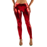 Shiny Metallic Leggings