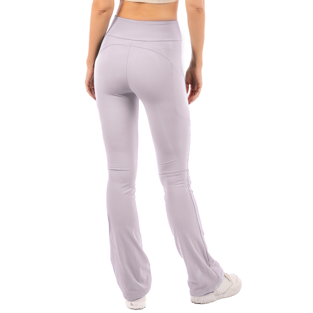 Soft Flare Butter Soft Pants Shadow Grey, Smoke, Steel Blue, Violet