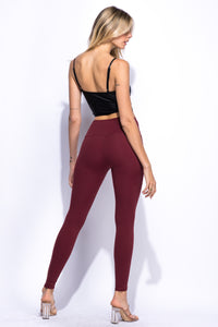 Butter soft leggings Black, Brick, Brown, Burgundy