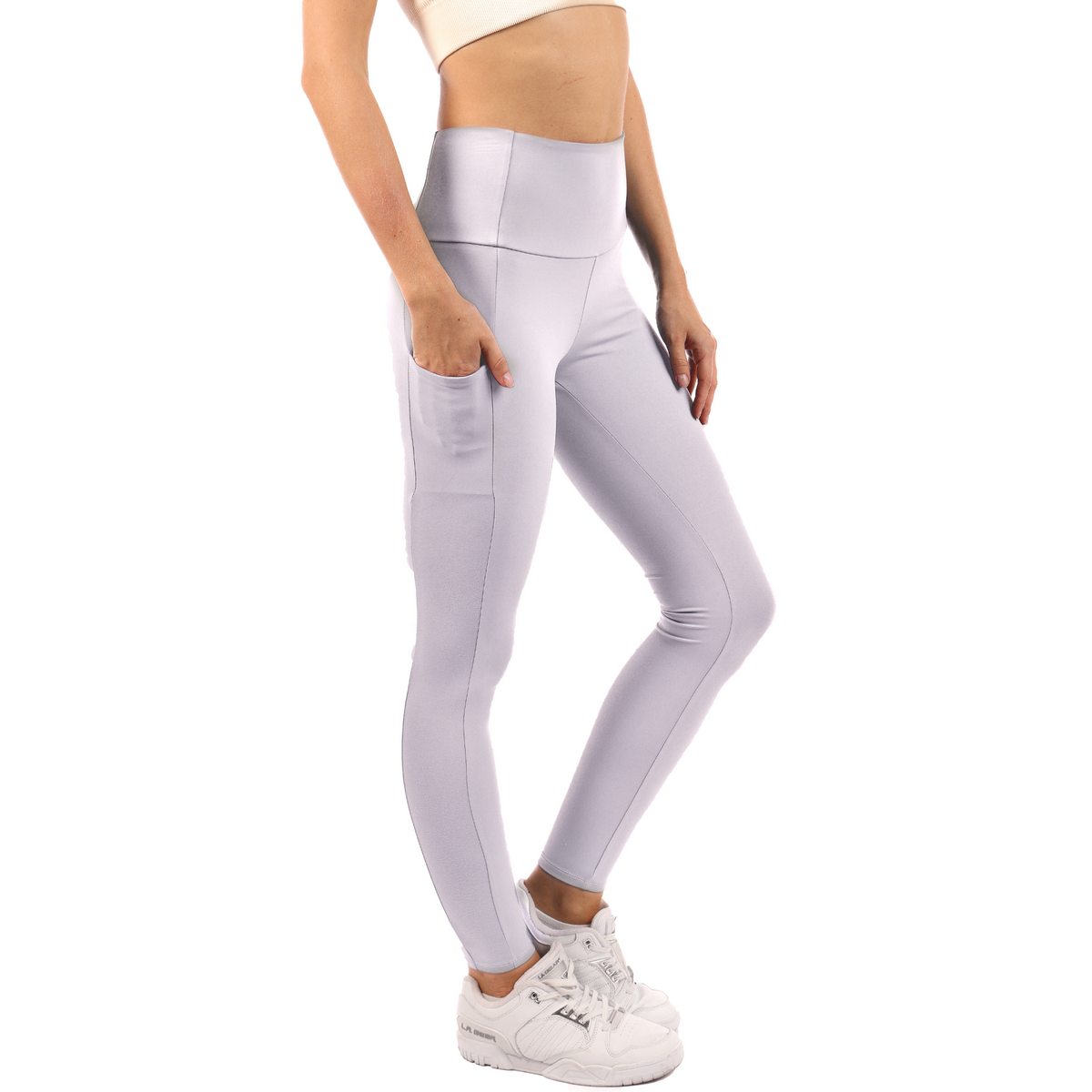 Butter soft leggings Smoke, Steel Blue, Violet, White