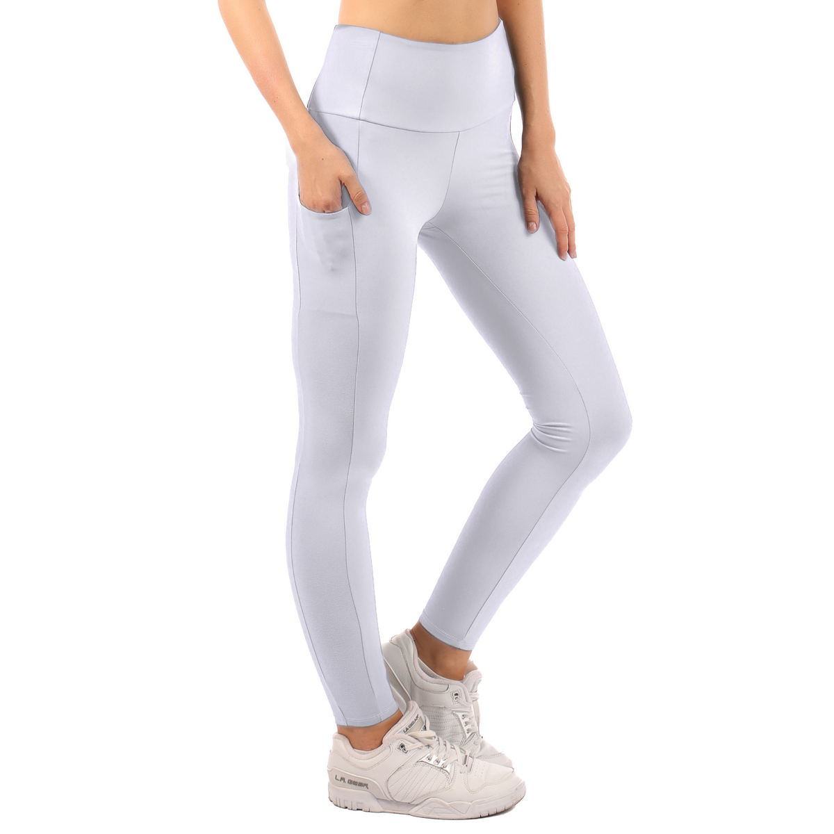 Butter soft leggings Smoke, Steel Blue, Violet, White