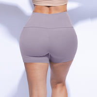 High Waisted Butter Soft Shorts Coral Pink, Lavender, Sage, Shadow Grey