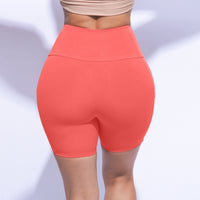 High Waisted Butter Soft Shorts Coral Pink, Lavender, Sage, Shadow Grey