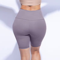 High Waisted Butter Soft Shorts Coral Pink, Lavender, Sage, Shadow Grey