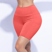 High Waisted Butter Soft Shorts Coral Pink, Lavender, Sage, Shadow Grey