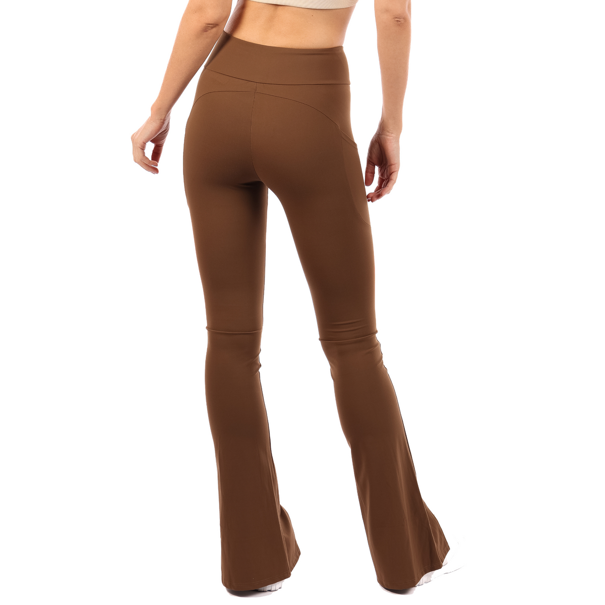 Front Slit hem pants in butter soft fabric Black, Brick, Brown, Burgundy