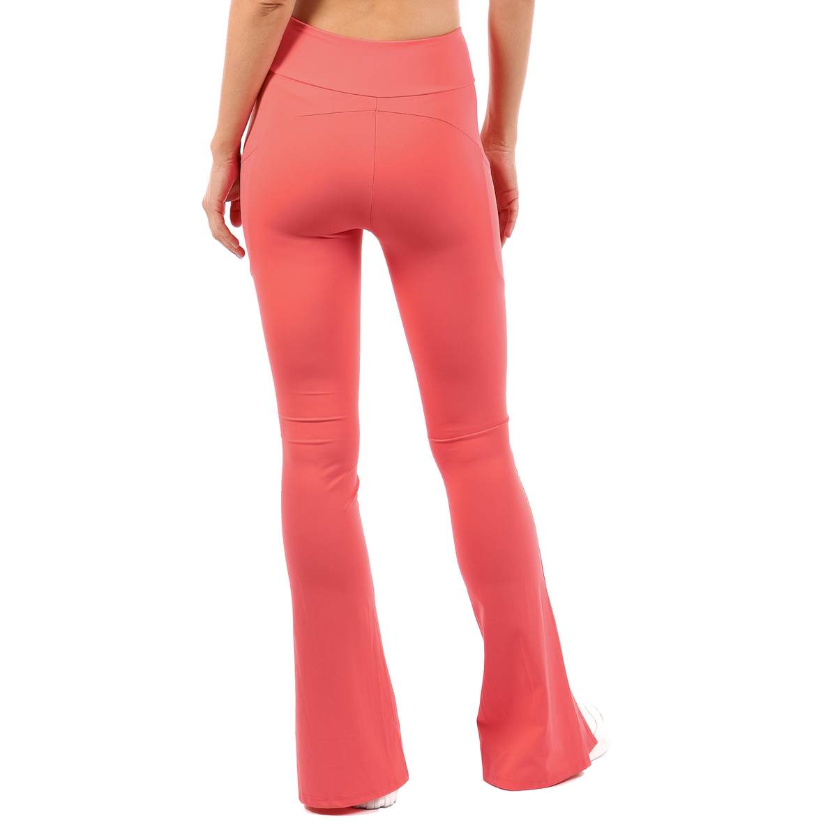 Front Slit High Waisted Butter Soft Pants Lavender, Coral Pink, Sage, Shadow Grey