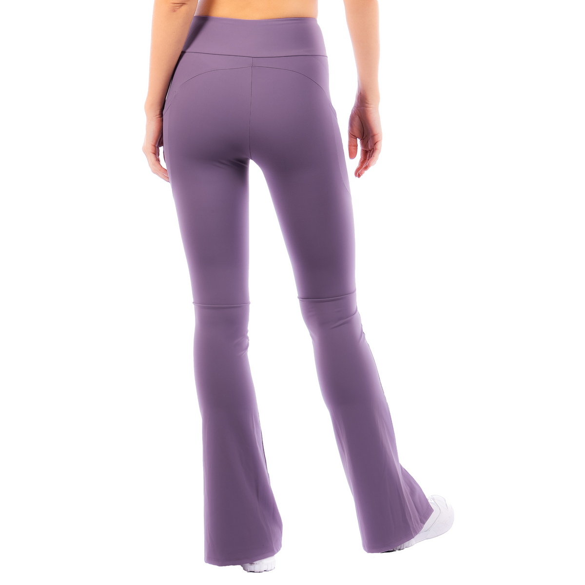 Front Slit Leggings Smoke, Steel Blue, Violet, White